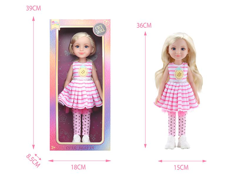 36cm Full Vinyl Fashion Doll