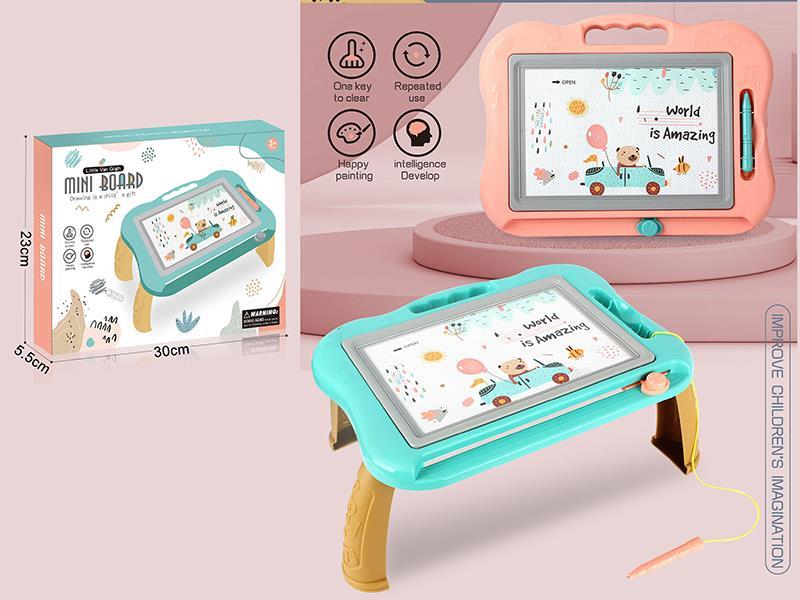 Middle Size Magnetism Multicolor Writing Board Table