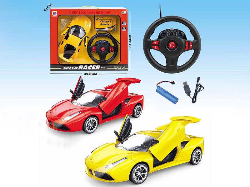 1:16 5-Channel Remote Control Ferrari Simulated Car(One Button Open Three Door)