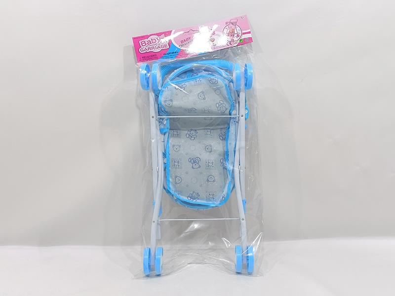 Iron Baby Stroller Toy(Blue)