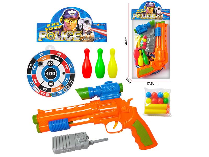 Soft Bullet & Ping-Pong Ball Gun Set
