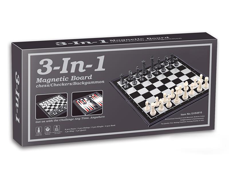 Magnetic Reversi/Chess/Backgammon