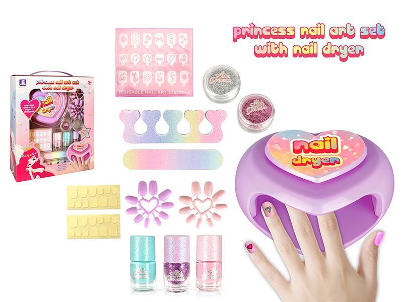 DIY Nail Art Set With Nail Dryer