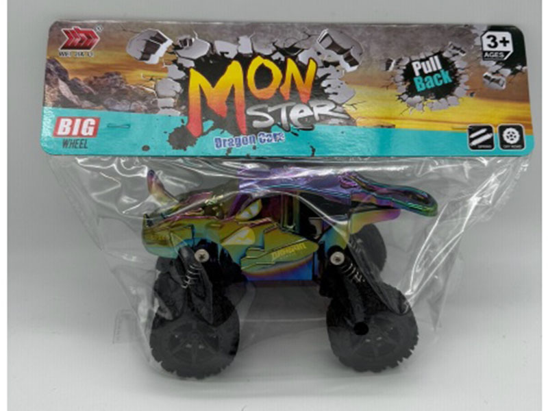 Gold-Plated Double Rebound Climbing Monster Car