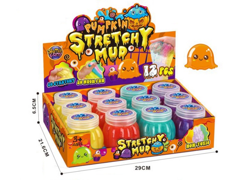 Pumpkin Bottle Slime, 12Pcs/ Box