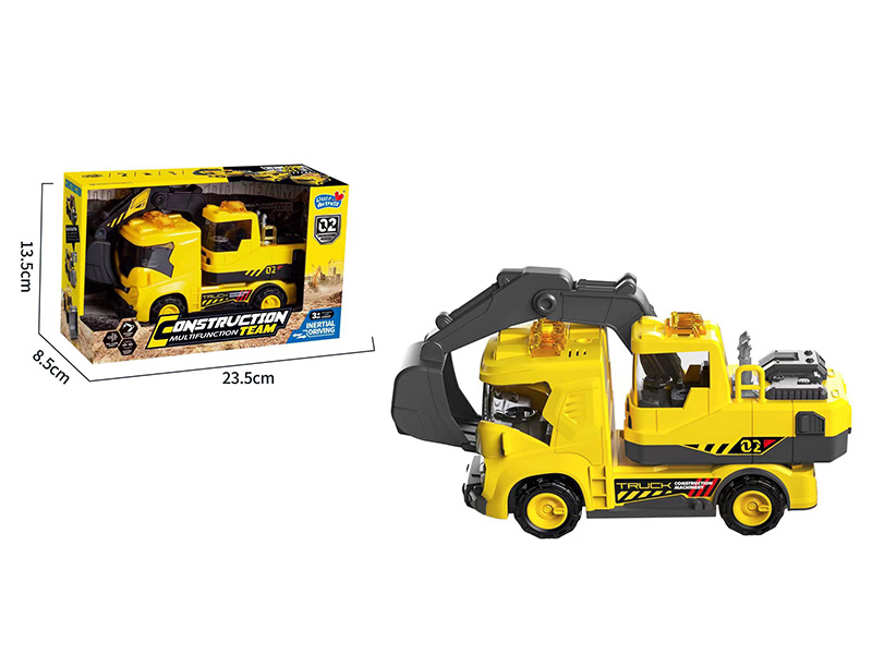 Friction Engineering Truck With Sound And Light(Excavator)