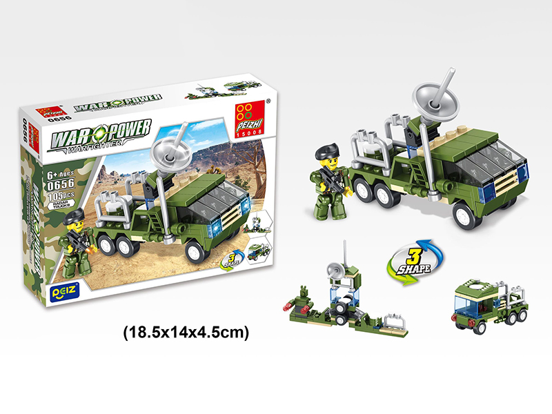 Radar Truck Building Blocks 105pcs