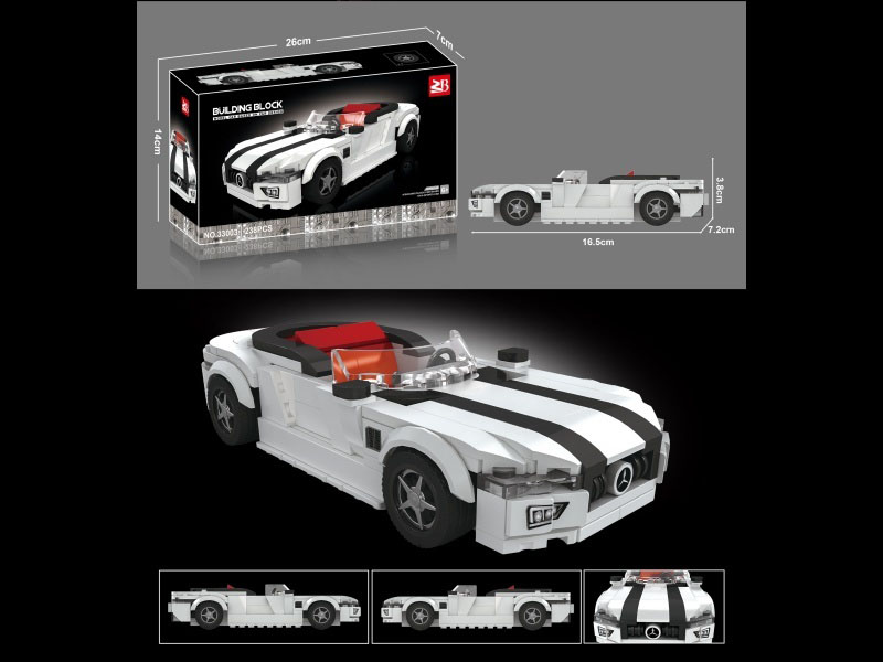 Building Blocks: 238Pcs Mercedes-Benz