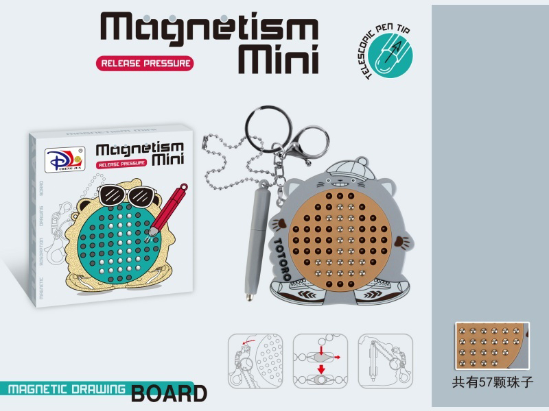 Totoro Magnetic Steel Ball Decompression Drawing Board