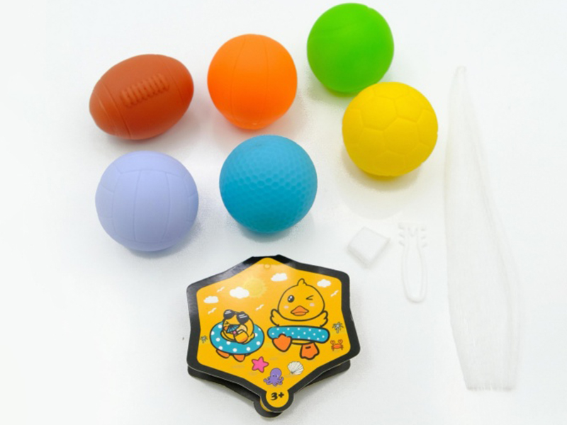 Vinyl Sports Ball Set With Bb Whistle