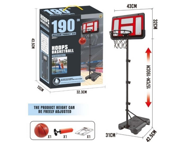 Enhanced Basketball Stand