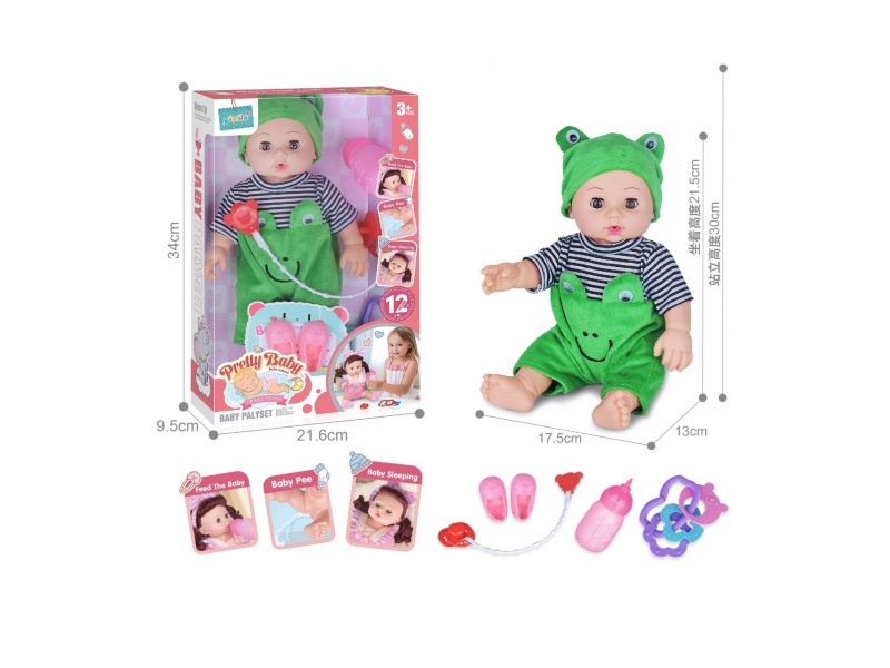 14-Inch Hollow Doll With 12-Tone Ic