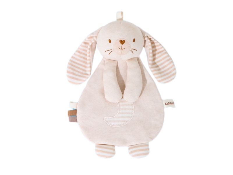 The Rabbit Makes A Sound With A Paper Baby Comfort Towel