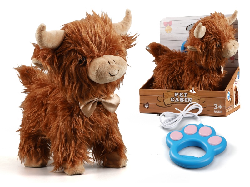 Electric Plush Cattle Toy