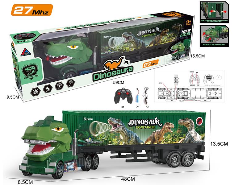 4CH R/C Dinosaur Container Truck