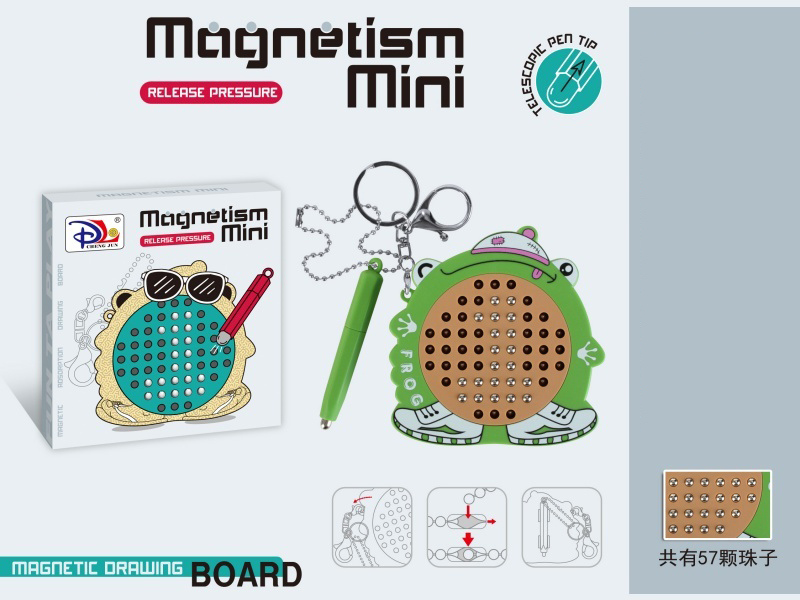 Frog Magnetic Steel Ball Decompression Drawing Board