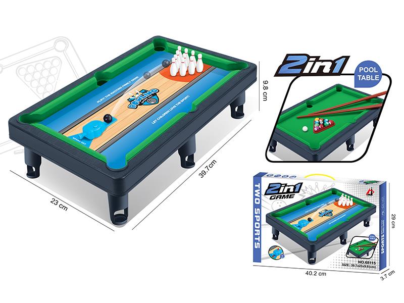 2 In 1 Billiards Table Toy