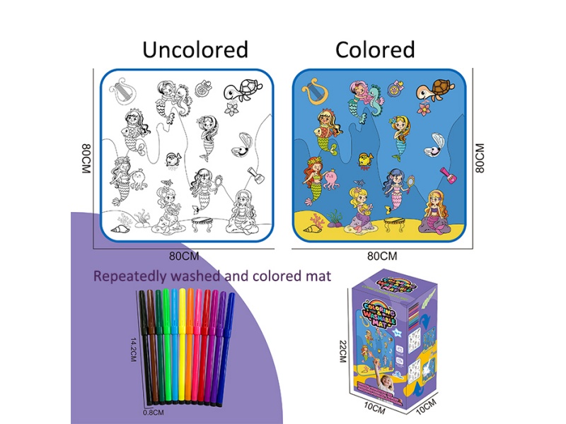 Graffiti Blanket Mermaid Style