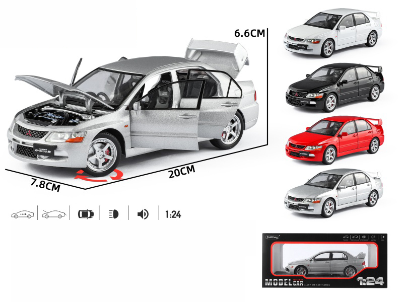 1:24 Mitsubishi EV09 Streetcar Version Alloy Car