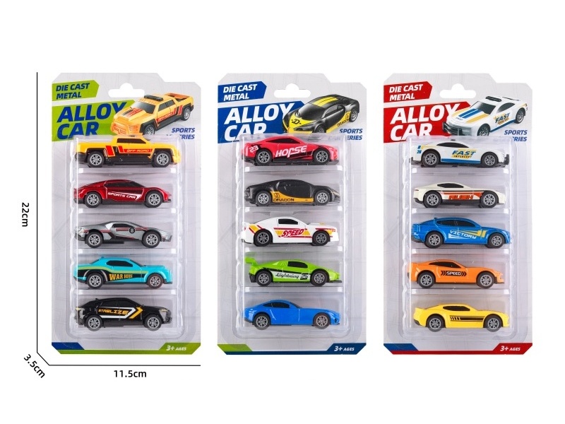 1:64 Force Alloy Car (3 Models Mixed)