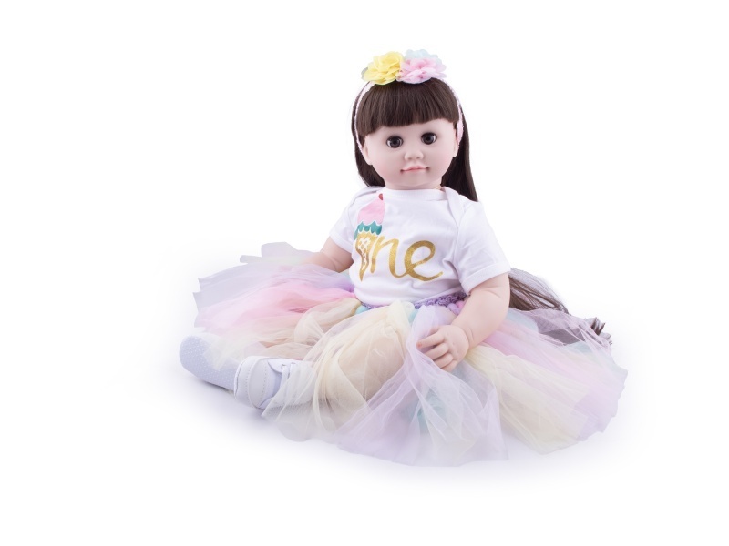 The 55-Centimeter Movement Dialogue Doll With Ic Can Blink, Speak, Shake Its Head And Record