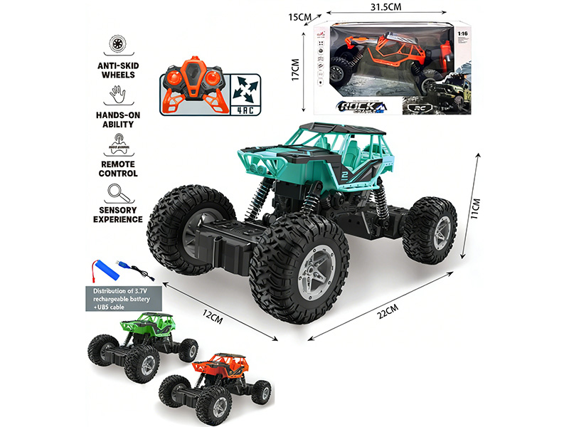 1:16 4CH Remote Control Climbing Car