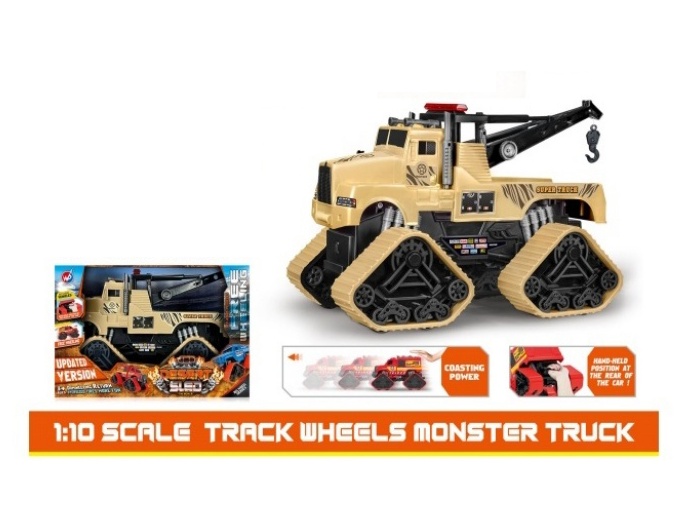 1:10 Wind And Fire Wheel Military Crane Inertia Vehicle