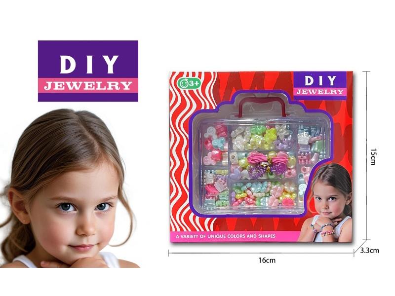 Fluorescent Beads, Clear Benzene Storage Box, Boxed