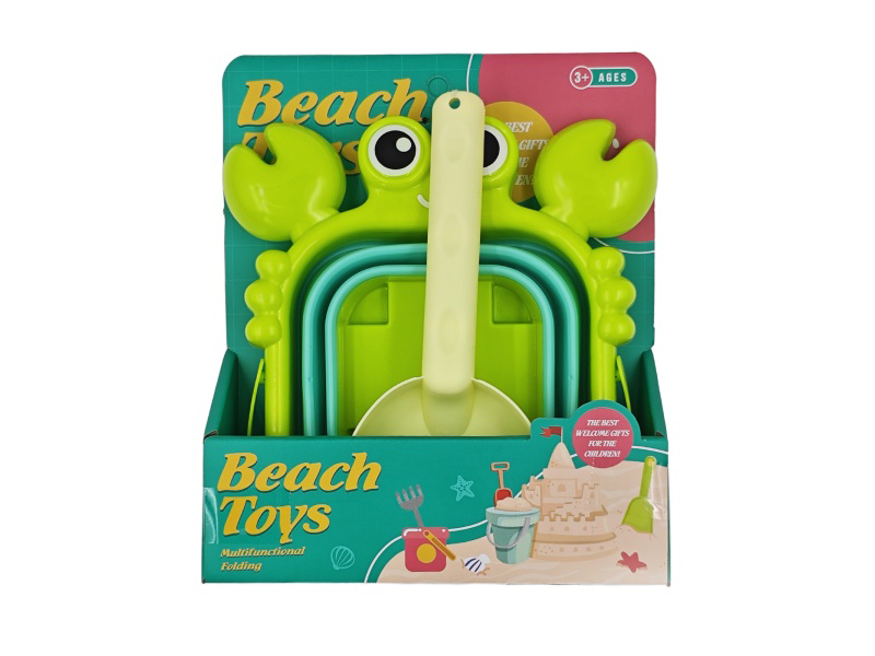 A Set Of 2-Piece Beach Buckets