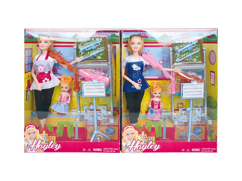 Hayley Fashion Doll Violin Teacher Set
