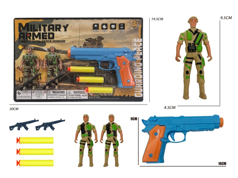 Blue Five-Four Pistol For Military