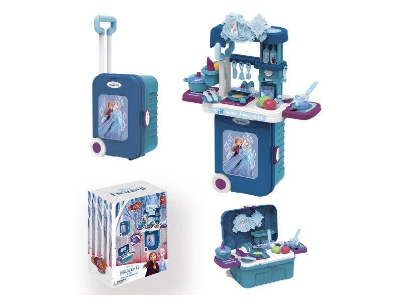 Frozen 2 3-In-1 Kitchen Toy Suitcase