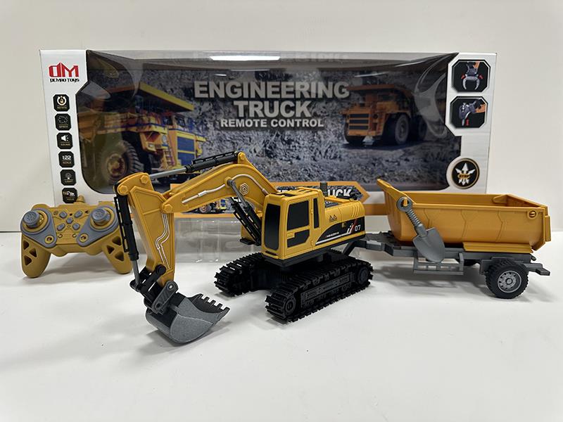 1:22 2.4G 11CH R/C Alloy Crawler-Type Excavator (Included  Batteries)