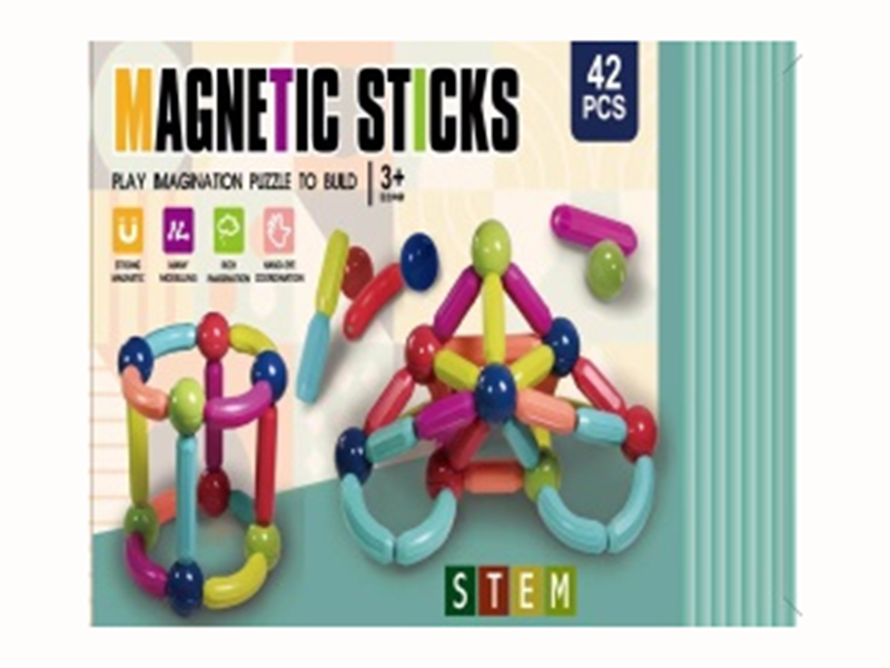 Extra Large Size Magnetic Sticks 42pcs