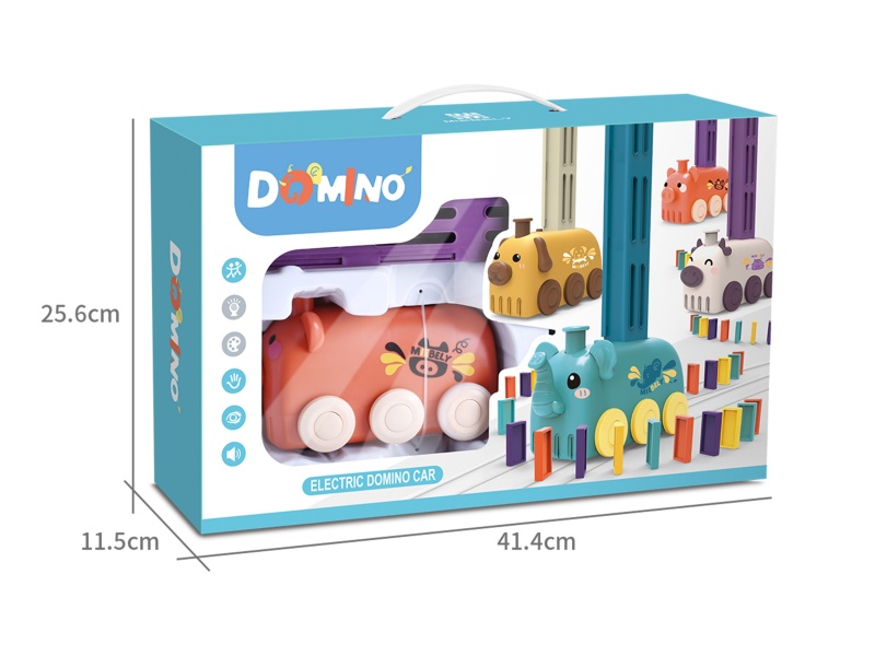 Electric Domino Car 80pcs
