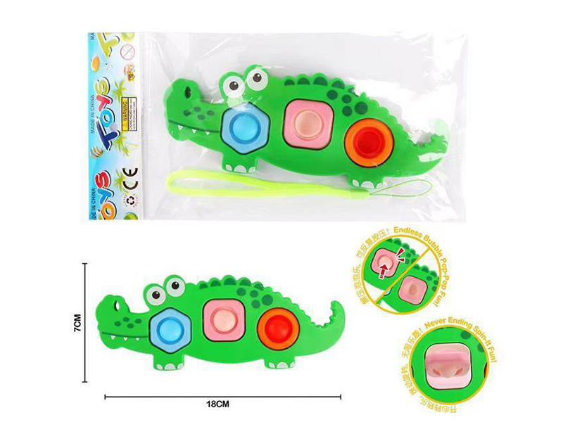 Bubble Music Crocodile