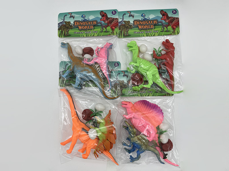 2 Dinosaurs Set