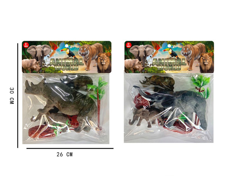 Forest Animal Set: 7 Pcs