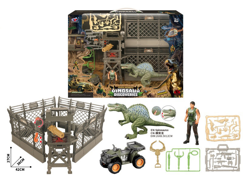 Dinosaur Scene Set