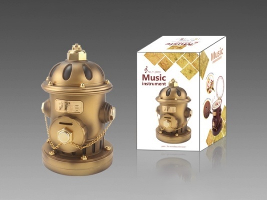 Fire Hydrant Music Box