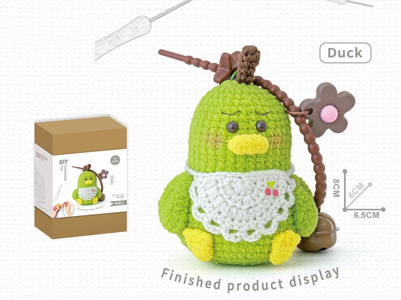 DIY Crochet Toy Duck Pendant(Including Making Tools)