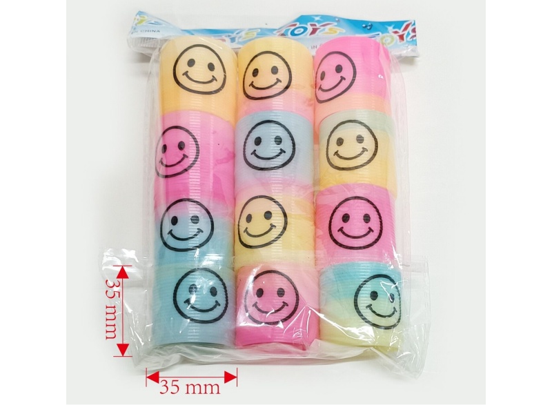 Taiwan Color Rainbow Circle Emoji (12Pcs)