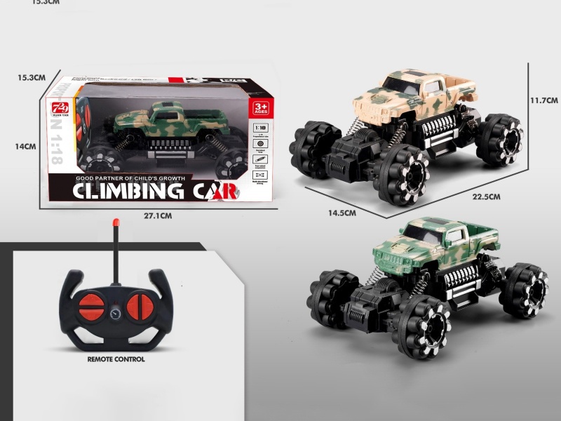 1:18 Simulation Remote Control Climbing Car