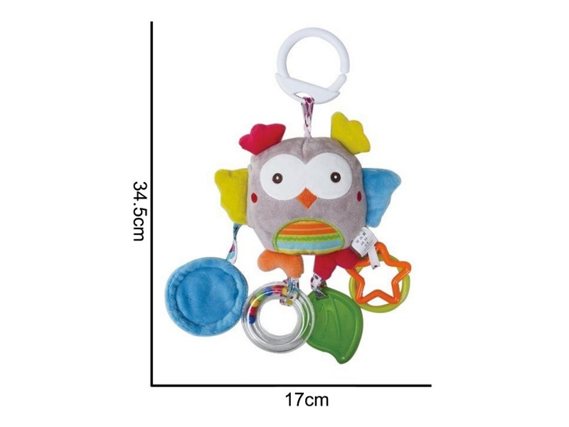 Plush Owl Large Pendant Baby Comfort Plush Animal Toy