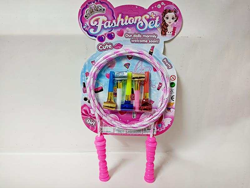 Rope Skipping + Blowing Dragon Whistles