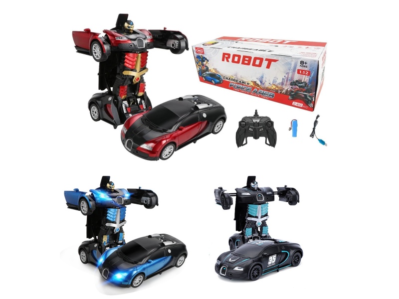 1:12 Bugatti Remote Control Transformation Car