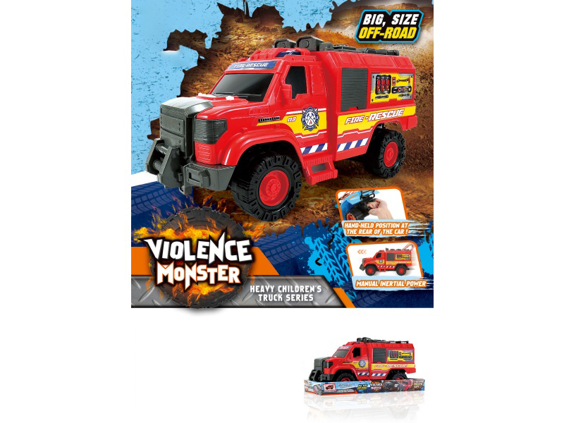 1:12 Fire Wheel Fire Inertia Vehicle