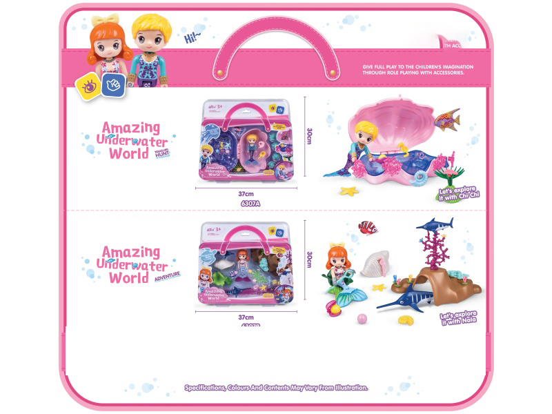 Dreamy Underwater World - Treasure Hunt A Adventure B