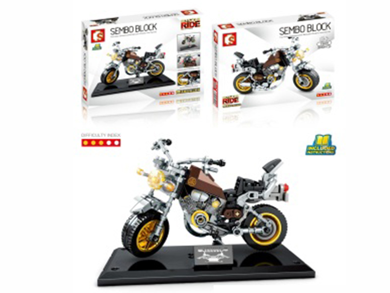 Motorcycle Building Blocks 243pcs