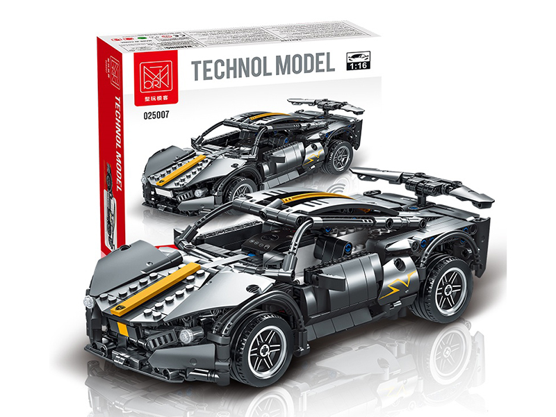 1:16 Dual Remote Control Lamborghini Building Blocks 896pcs